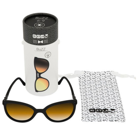 OKULARKI przeciwsłoneczne 6-9 BuZZ Black