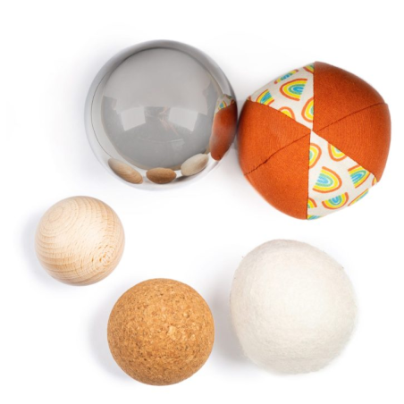 Zestaw 5 piłek sensorycznych Petit Boum
