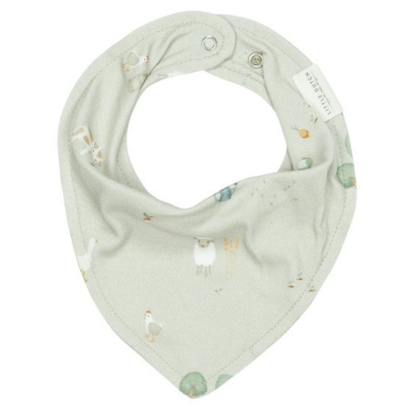 APASZKO-BANDANKA bawełniany śliniaczek Little Farm