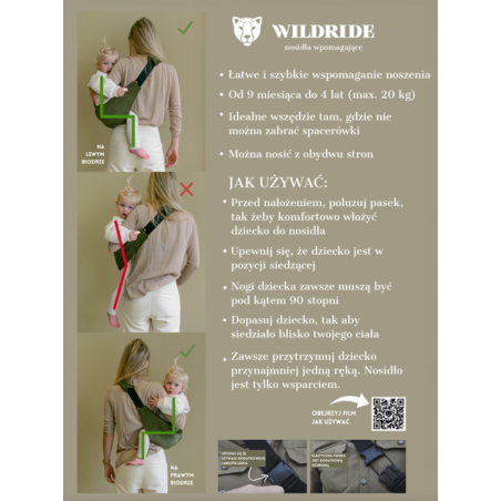 NOSIDŁO WSPOMAGAJĄCE Denim