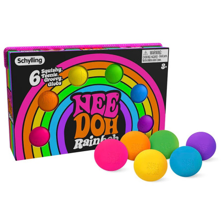 RAINBOH NEEDOH gniotek zestaw 6 szt.