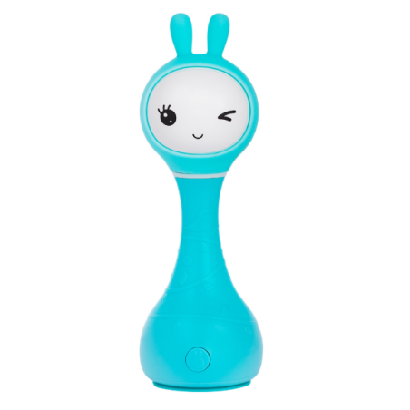 NIEBIESKI KRÓLICZEK interaktywna zabawka edukacyjna Smarty Bunny