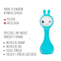 NIEBIESKI KRÓLICZEK interaktywna zabawka edukacyjna Smarty Bunny