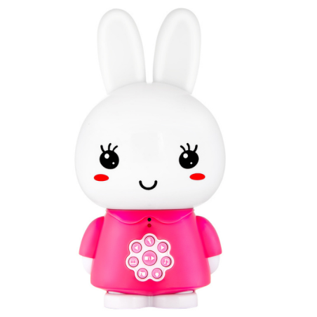 RÓŻOWY KRÓLICZEK interaktywna zabawka edukacyjna Honey Bunny