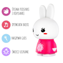 RÓŻOWY KRÓLICZEK interaktywna zabawka edukacyjna Honey Bunny