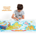 MAPA ŚWIATA puzzle tekturowe 300 el.