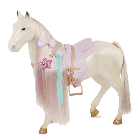 Baśniowy duży koń 51 cm do czesania dla lalki Enchanting Horse