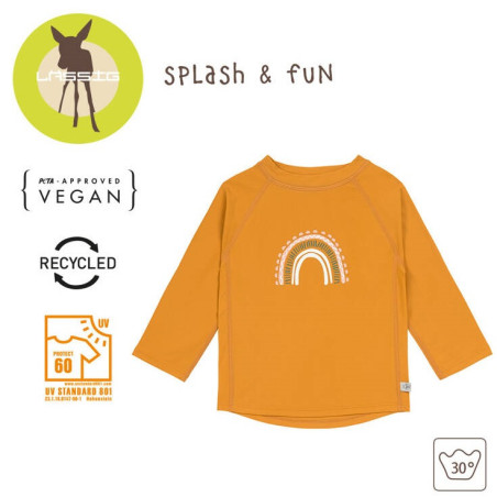 KOSZULKA DO PŁYWANIA z długim rękawem Tęcza rozm.92