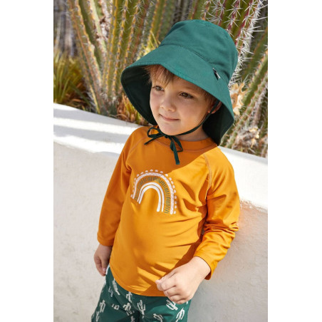 KOSZULKA DO PŁYWANIA z długim rękawem Tęcza rozm.92