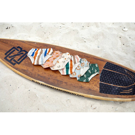 MAJTECZKI PIELUSZKA DO PŁYWANIA Fale pink/nature rozm.74/80