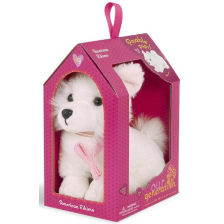 Szczeniaczek z regulowanymi kończynami 15 cm AMERICAN ESKIMO