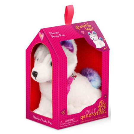 Szczeniaczek z regulowanymi kończynami 15 cm HUSKY SYBERYJSKI