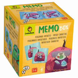 MEMO BOX - gra pamięciowa memory POSTACIE Z BAŚNI