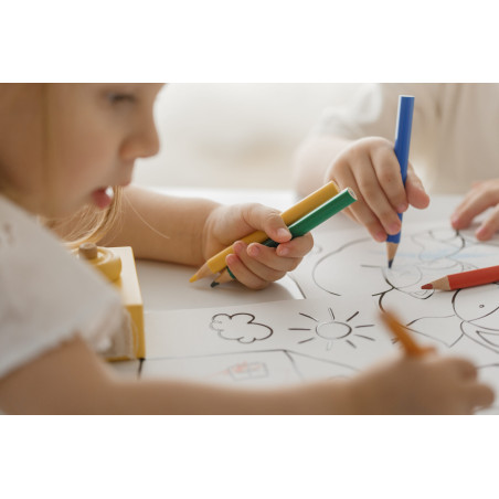 ŁATWE KOLOROWANIE zestaw kreatywny dla najmłodszych Crea Dudù