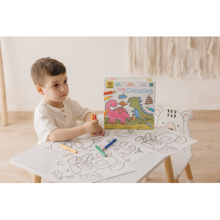ŁATWE KOLOROWANIE zestaw kreatywny dla najmłodszych Crea Dudù