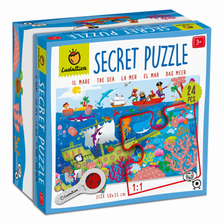 MORZE z ukrytymi motywami SECRET PUZZLE