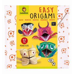 SMOKI i POTWORKI zestaw kreatywny EASY ORIGAMI