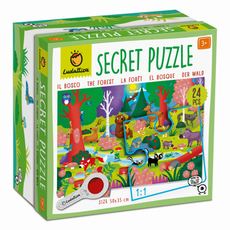 LAS z ukrytymi motywami SECRET PUZZLE