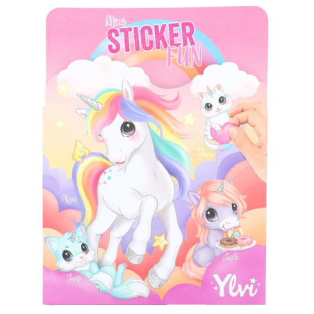 JEDNOROŻCE książeczka z naklejkami Mini sticker fun Ylvi