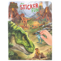 DINOZAURY książeczka z naklejkami Mini sticker fun Dino World