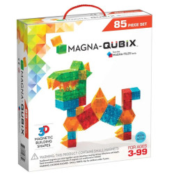 MAGNA-QUBIX magnetyczne klocki zestaw 85 el.