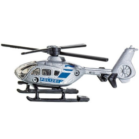 HELIKOPTER POLICYJNY autko metalowe 8 cm