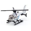 HELIKOPTER POLICYJNY autko metalowe 8 cm