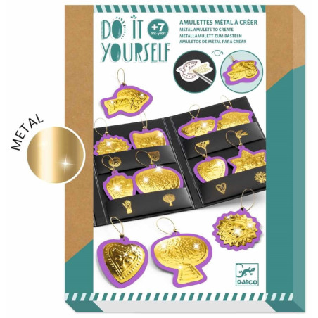 AMULETY SZCZĘŚCIA zestaw kreatywny zrób to sam Djeco 7+