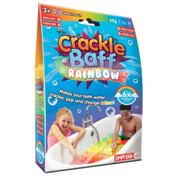 STRZELAJĄCY PROSZEK DO KĄPIELI Crackle Baff Rainbow 60g