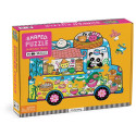 FOOD TRUCK tekturowe puzzle konturowe 75 el.