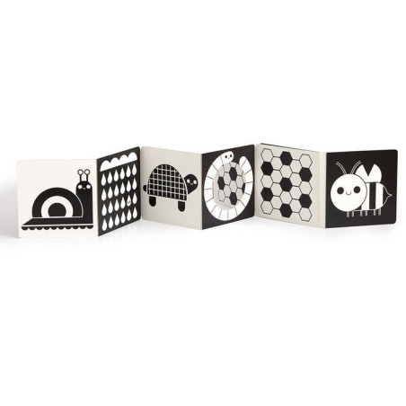 NATURA dwustronna książeczka kontrastowa harmonijka