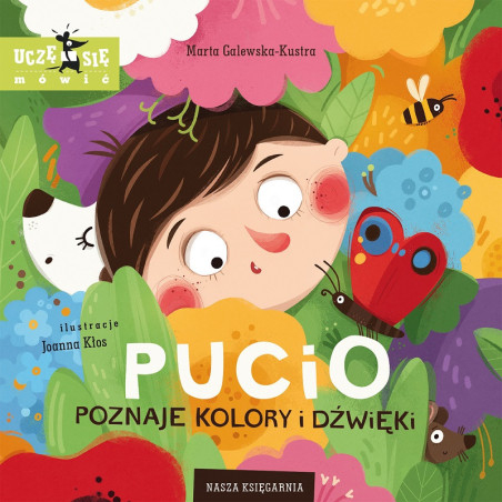 PUCIO POZNAJE KOLORY książka Marta Galewska-Kustra