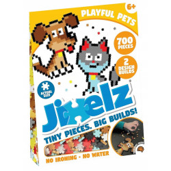 ZWIERZĘTA DOMOWE puzzle pixelki zestaw Jixelz 700 el.