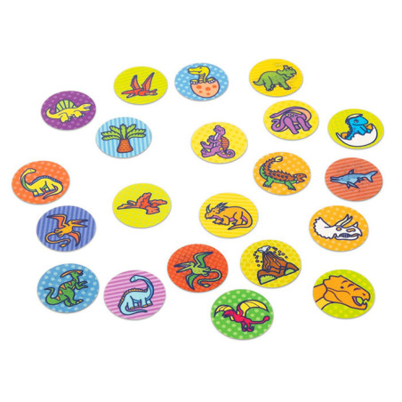 DINOZAUR naklejki uzupełniające zestaw 300 szt. Sticker Wow