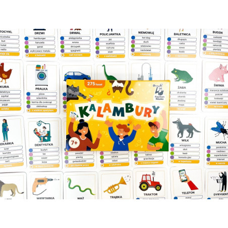 KALAMBURY gra rodzinna 275 haseł