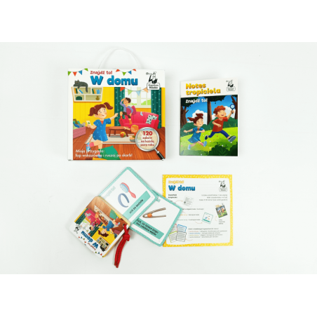 ZNAJDŹ TO! W DOMU 120 zabaw na każdą porę roku