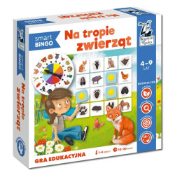 NA TROPIE ZWIERZĄT. SMART BINGO gra edukacyjna