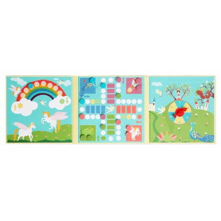 JEDNOROŻCE magnetyczna gra podróżna Chińczyk