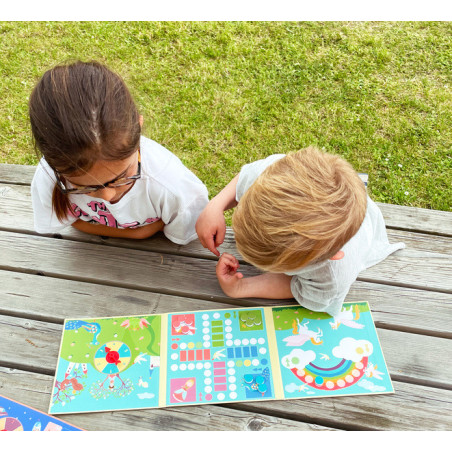 JEDNOROŻCE magnetyczna gra podróżna Chińczyk