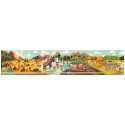 PREHISTORIA tekturowe puzzle panoramiczne 100 el.