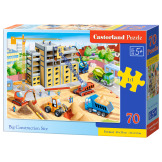 WIELKI PLAC BUDOWY puzzle tekturowe  70 el.