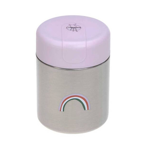 POJEMNIK termos obiadowy 315 ml Happy Rascals Heart lavender