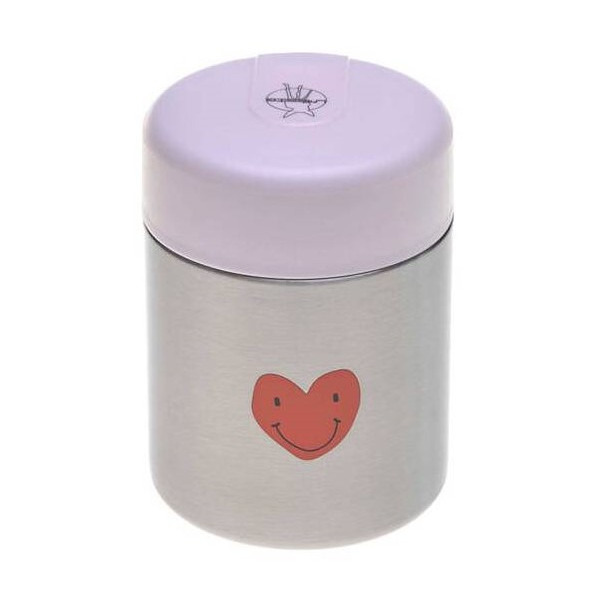 POJEMNIK termos obiadowy 315 ml Happy Rascals Heart lavender