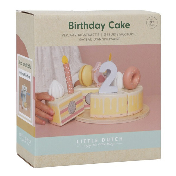 RÓŻOWY TORCIK URODZINOWY do zabawy