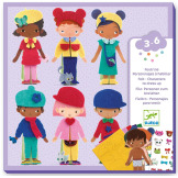 UBIERANKI wyklejanki z filcu zestaw kreatywny