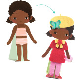 UBIERANKI wyklejanki z filcu zestaw kreatywny