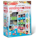 SNACK TO GO drewniany automat z przekąskami zestaw do zabawy 19 el.