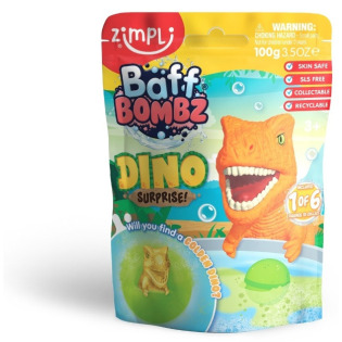 KULA DO KĄPIELI Z NIESPODZIANKĄ Baff Bombz Dino Suprise 100 g