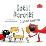 KOTKI DOROTKI Czytam uważnie książka dla dzieci Joanna Krzyżanek