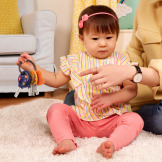 LUCKEYS zestaw kluczy samochodowych z pilotem i wbudowaną latarką - granatowy